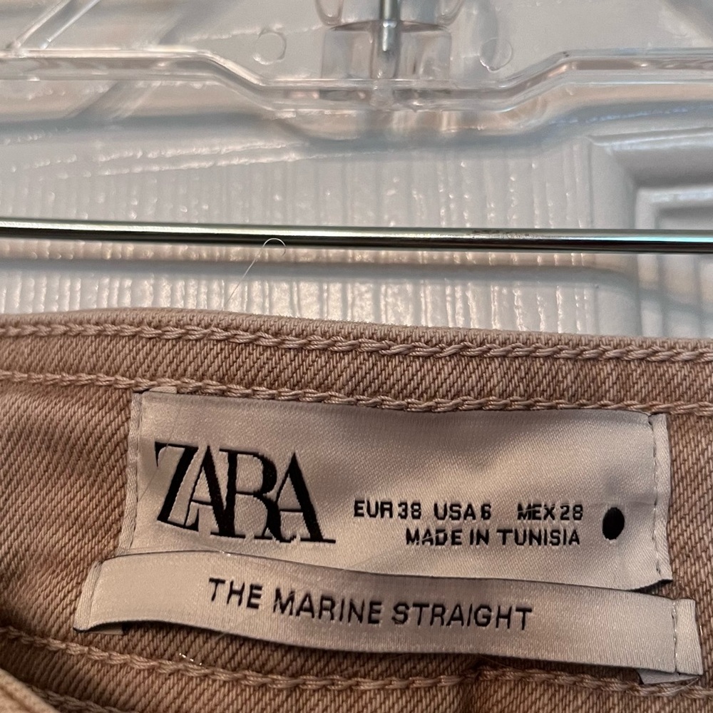 Zara high waisted pants big leg